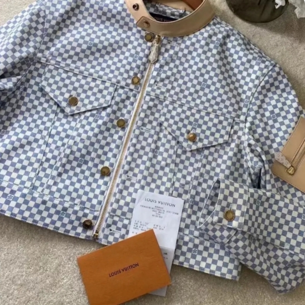 Louis Vuitton Checkered Jacket